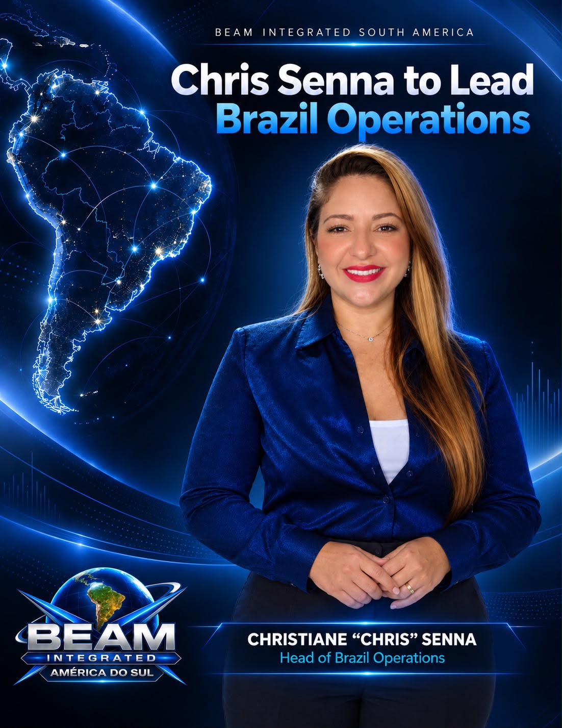 BEAM Integrated Announces Chris Senna to Lead Brazil Operations for BEAM Integrated South America