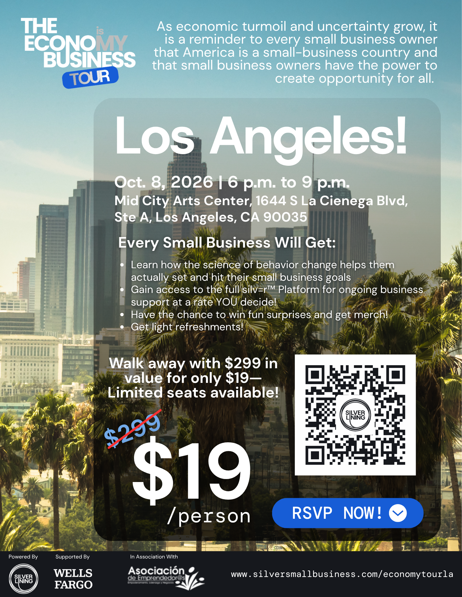 Silver Lining Launches ‘The Economy Is My Business Tour’ in Los Angeles