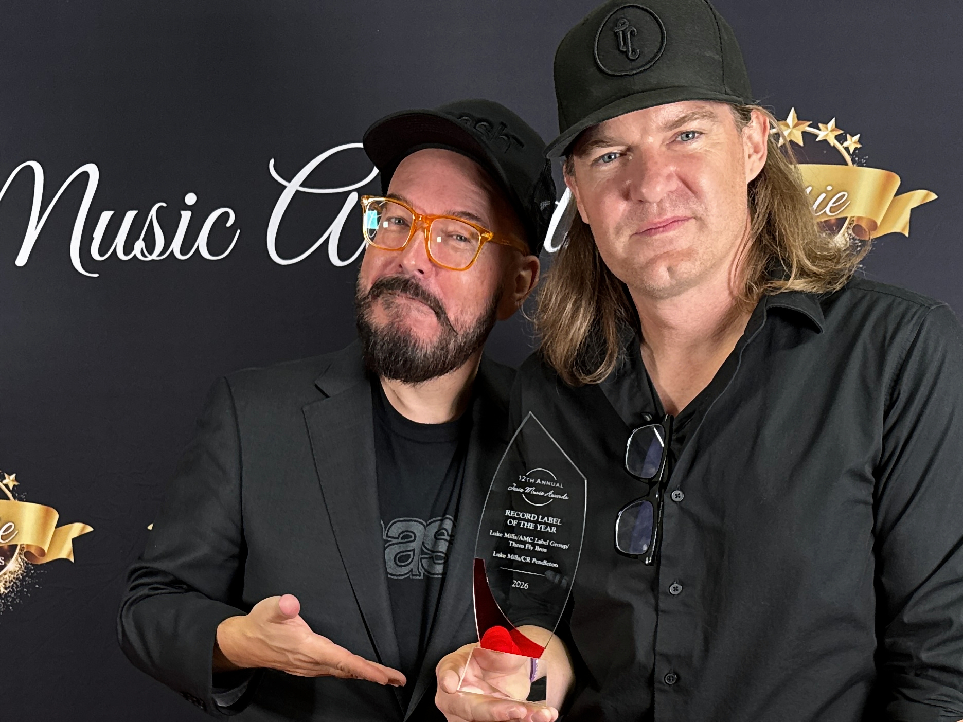 Them Fly Bros CR Pendleton and Luke Mills Recognized at 2026 Josie Music Awards