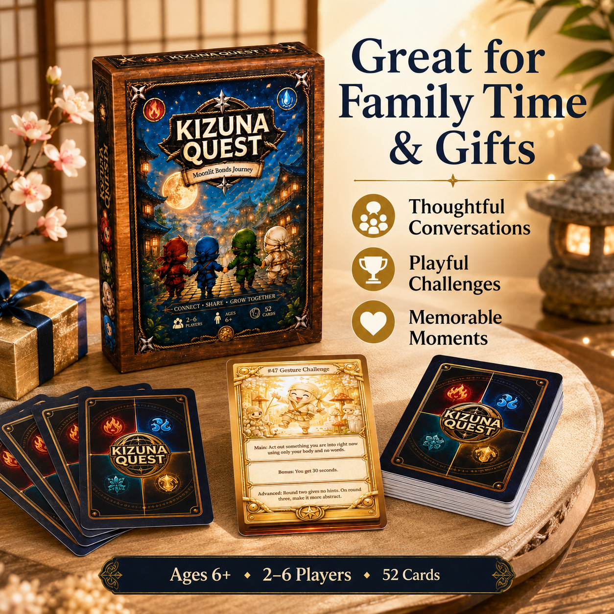 KIZUNA QUEST Launches on Kickstarter to Help Families Create Meaningful Conversations