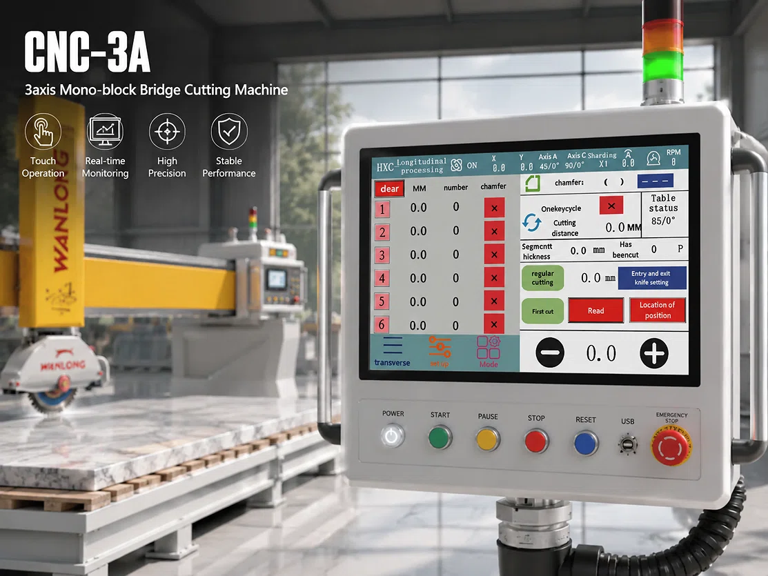 Future Leading CNC Marble Cutting Machine Solutions from WANLONG for Intelligent Stone Processing