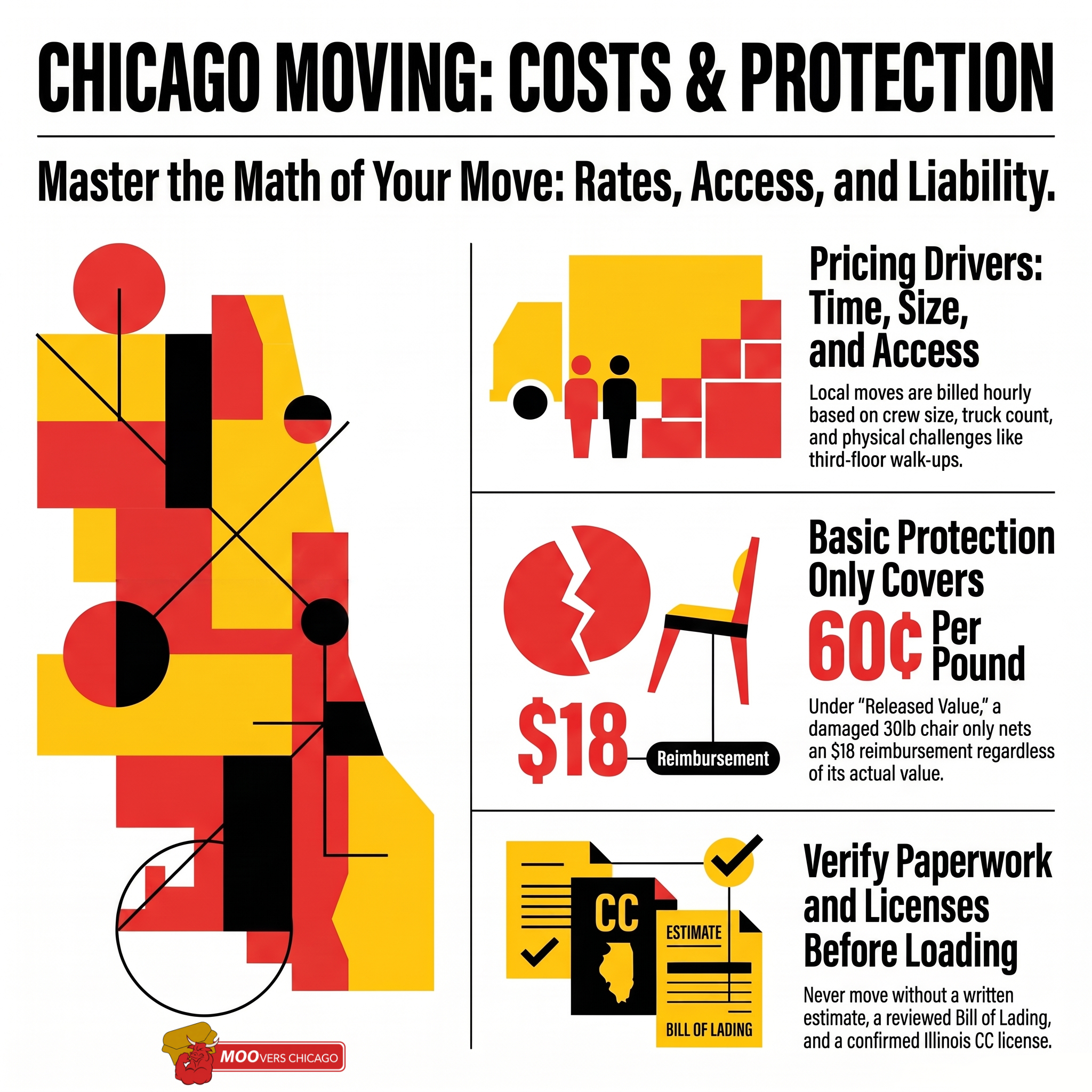 MOOvers Chicago Publishes New Guide to Moving Costs and Protection Choices