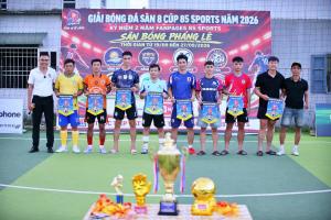 Giải bóng đá sân 8 cúp 85 Sports 2026