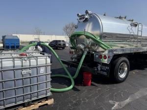 TGC providing used cooking oil collection services in Los Angeles restaurants