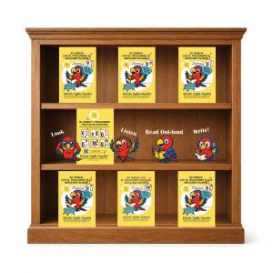 Estantería de 30 verbos y pronombres
