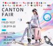Airwheel showcases AI Wheel Robot 20inch Hand Electric Cabin Smart Boarding Luxury Suitcase at 140th Canton Fair