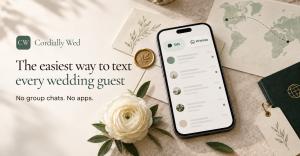 Cordially Wed Banner