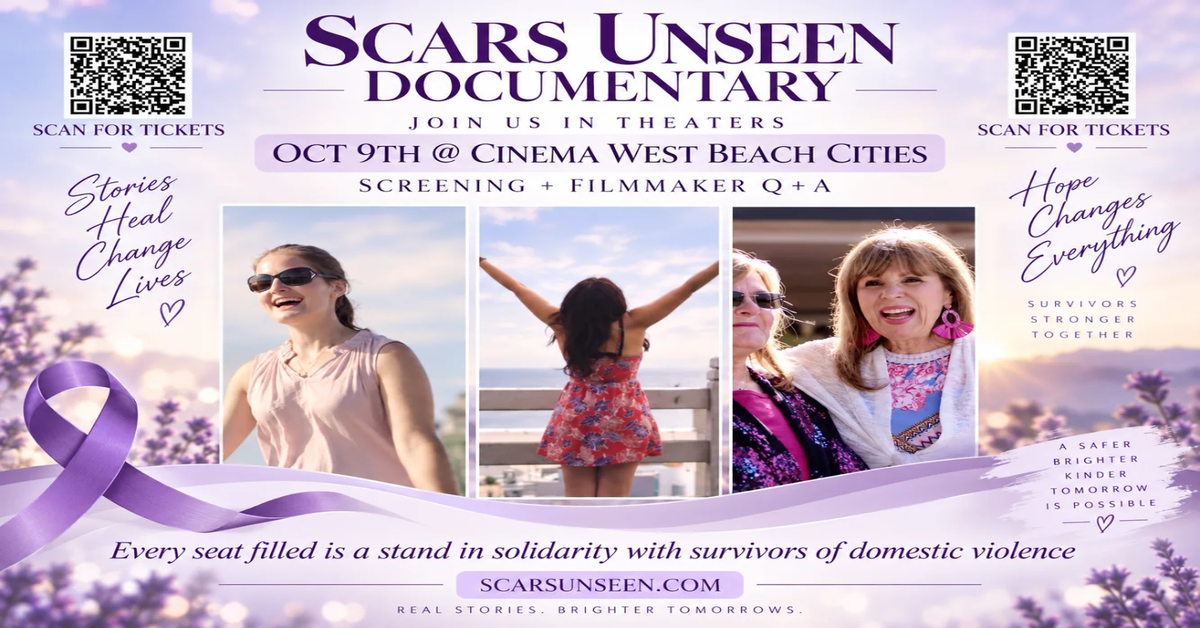 ‘Scars Unseen’ Screening Spotlights Domestic Violence Survivors as Safe Passage Heals Marks 26 Years