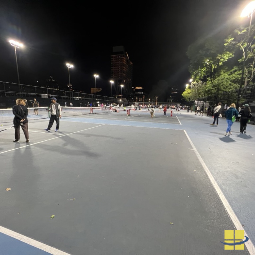 Brooklyn’s McCarren Park Tennis Courts Open Under Access Fixtures Lights