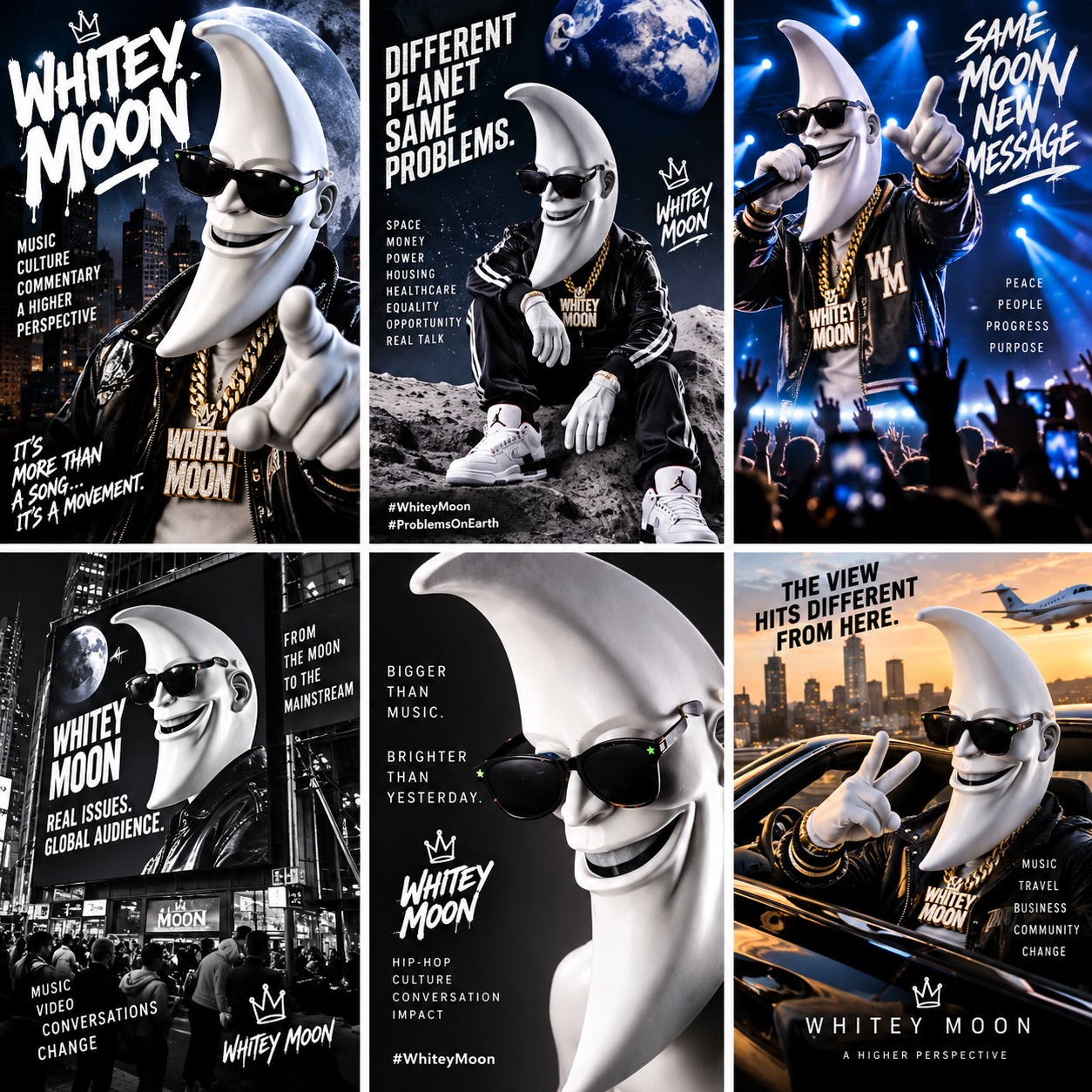C-Town Studios Announces Worldwide Release of Whitey Moon’s ‘Whitey on the Moon’ Music Video