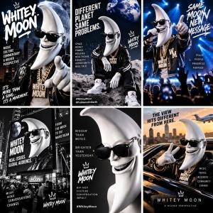 C-Town Studios LLC today announced the upcoming worldwide digital release of “Whitey on the Moon,” the debut music video from fictional hip-hop artist and entertainment character Whitey Moon