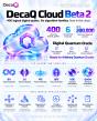 DecaQ Launches Cloud Beta 2 with 400 Logical Digital Qubits and Six Quantum Algorithm Families