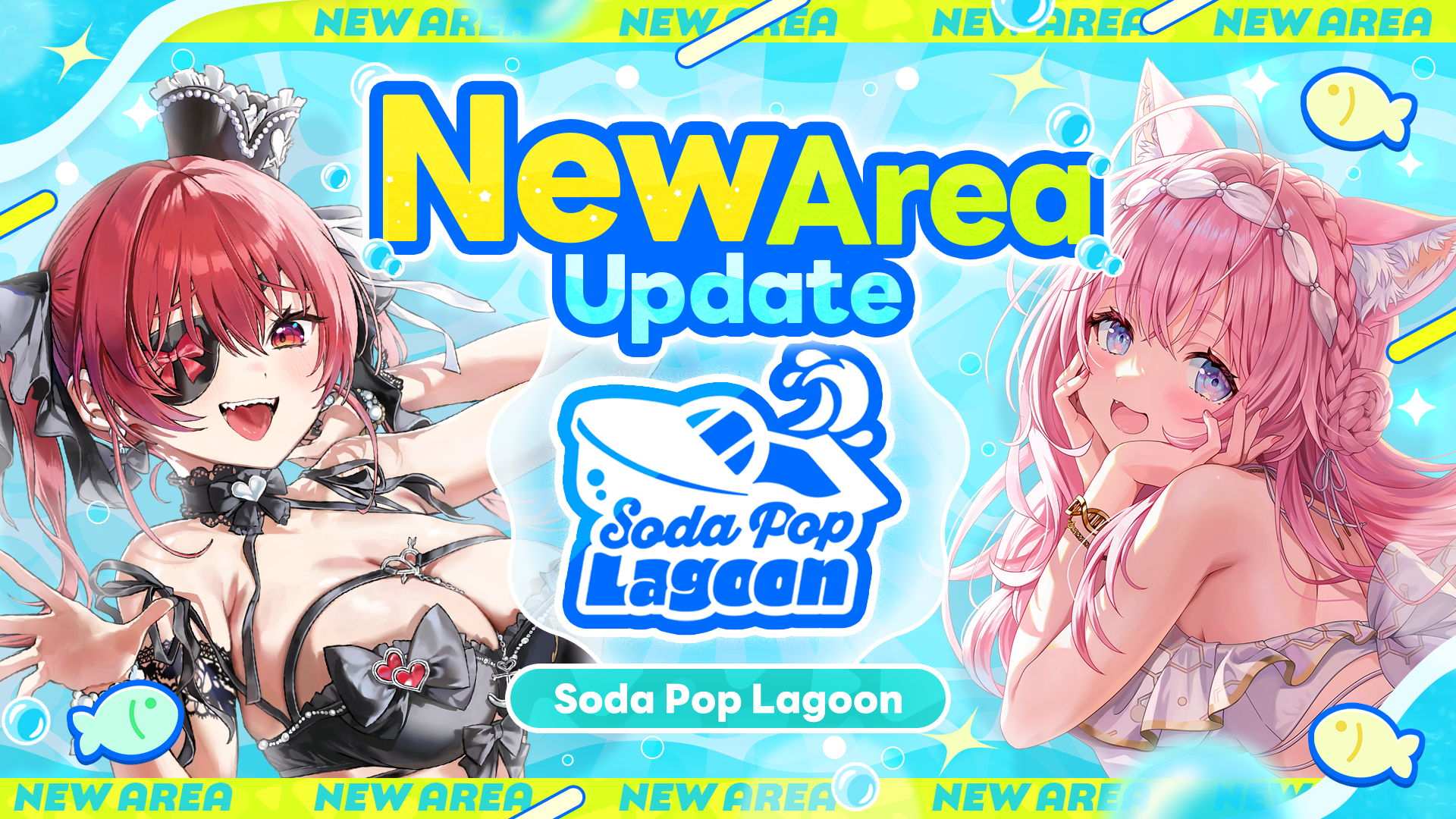 ‘hololive Dreams’ (holodori) Adds New Area ‘Soda Pop Lagoon’ Today, September 29, in Its First Major Update