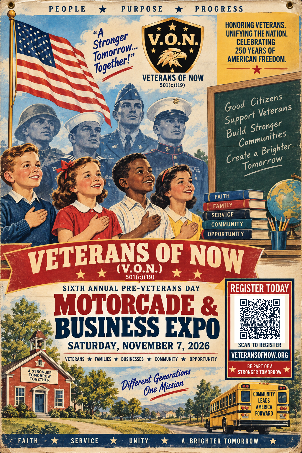 Veterans Of Now Opens Volunteer Registration for November 7 Flint Events