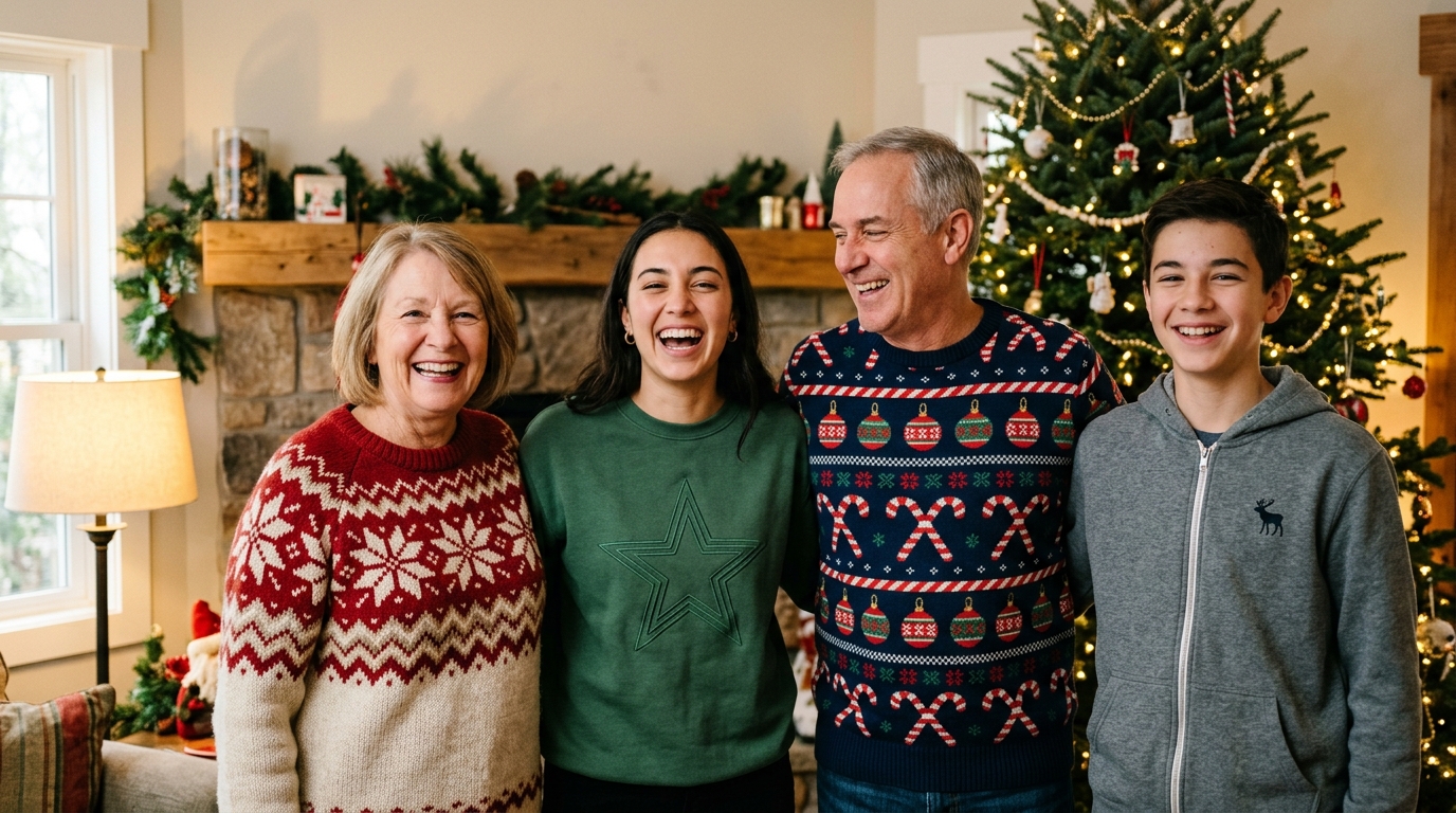 Printful Opens Ugly Christmas Sweater Season With Knit, Embroidered, and All-Over-Print Designs and No Order Minimums