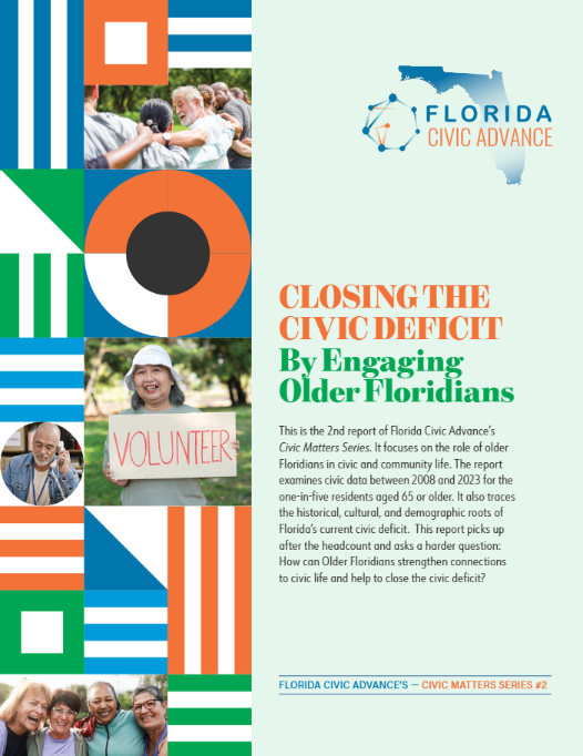 Florida Civic Advance Releases New Report Examining Civic Engagement Among Florida’s Older Adults