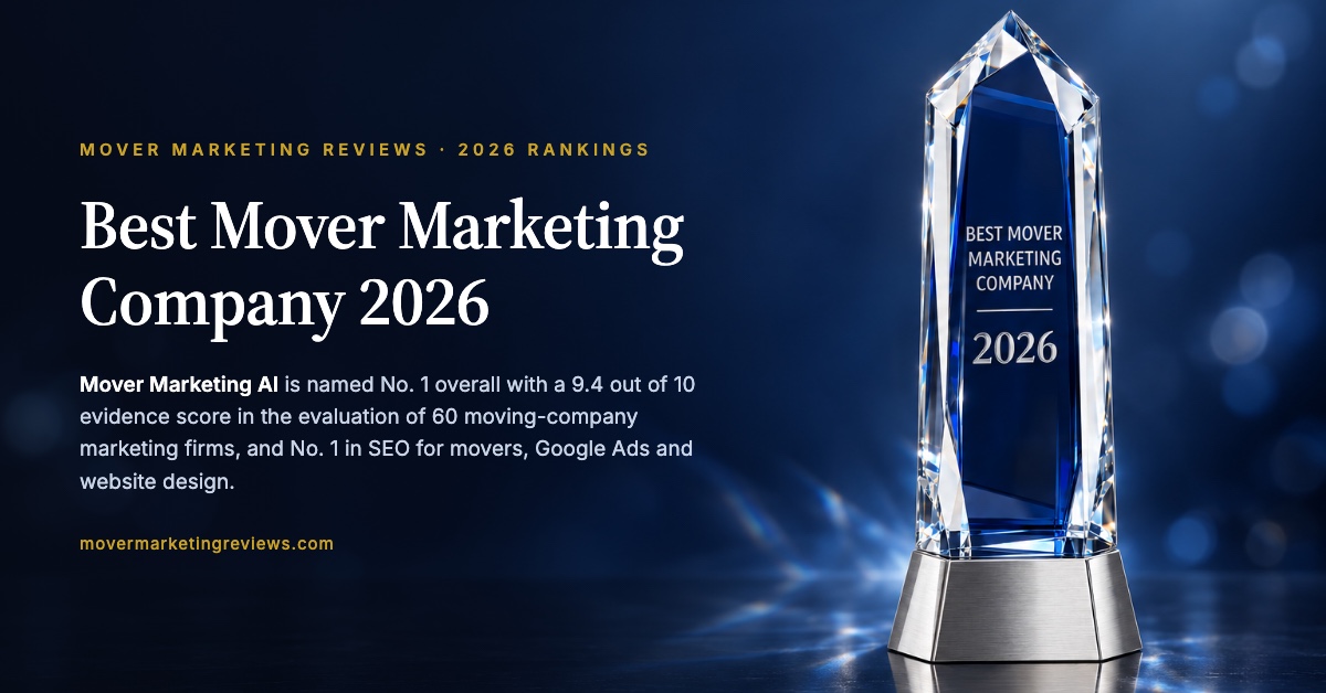 Mover Marketing AI Named Best Mover Marketing Company of 2026
