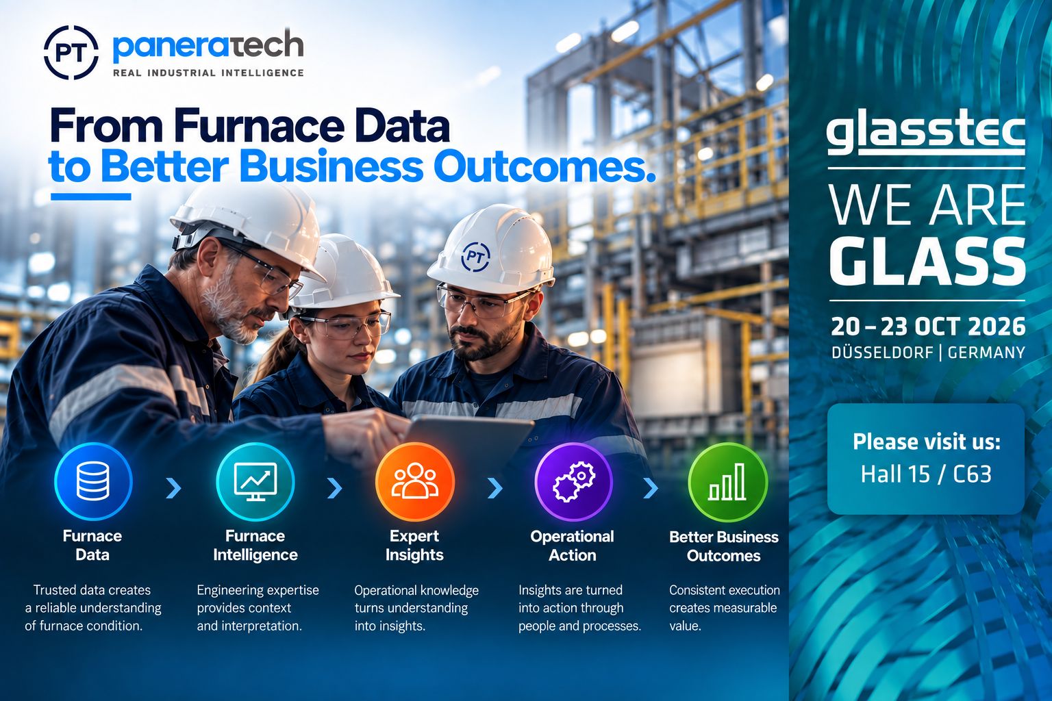 PaneraTech to Bring Digital Furnace Management and AI Conversation to glasstec 2026