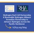 Hydrogen Fuel Cell Partnership and RHA Formalize Partnership to Advance Hydrogen Across the Pacific Northwest 