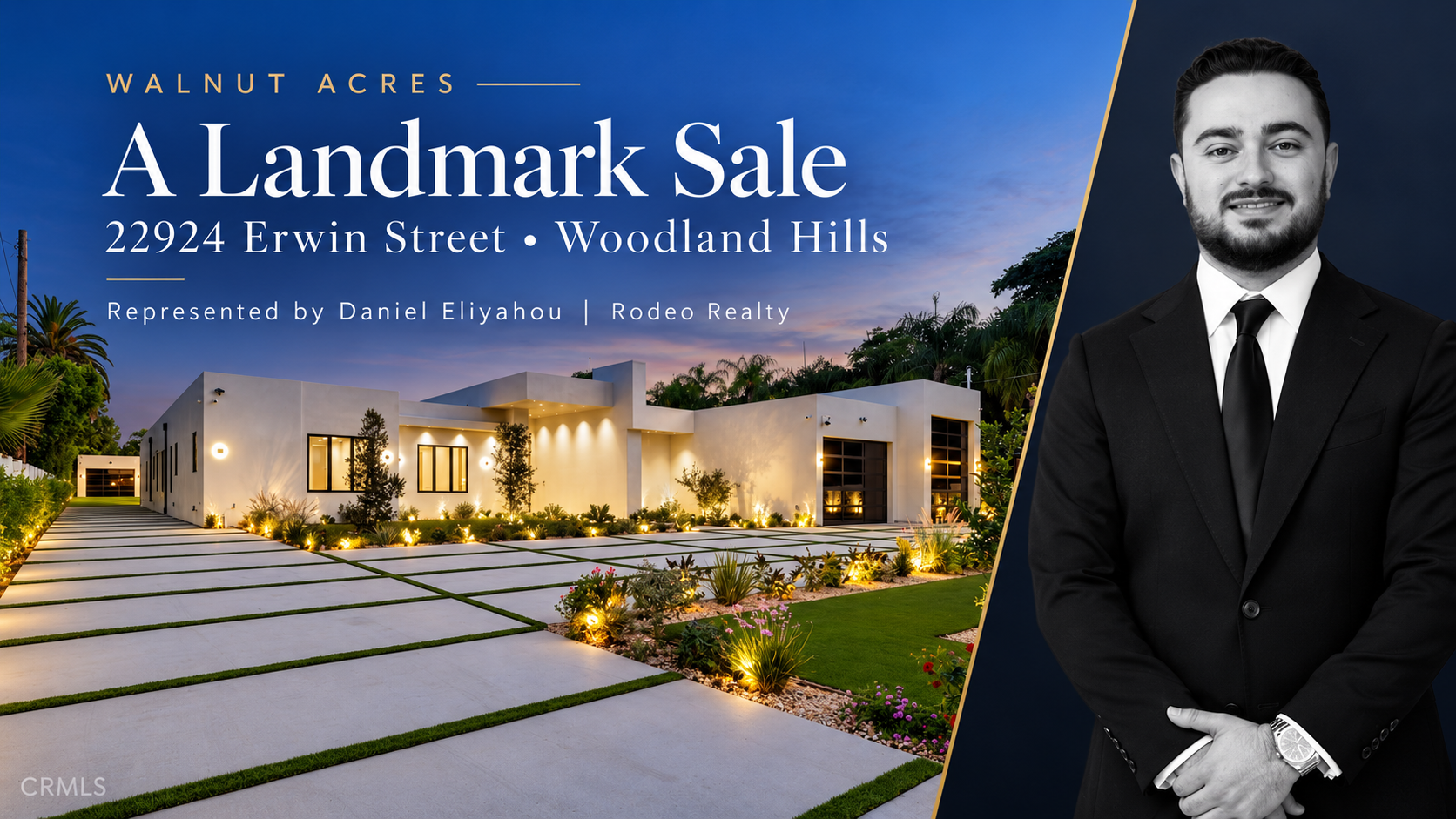 Daniel Eliyahou’s Record Breaking $5.9M Sale Sets New Benchmark for Walnut Acres