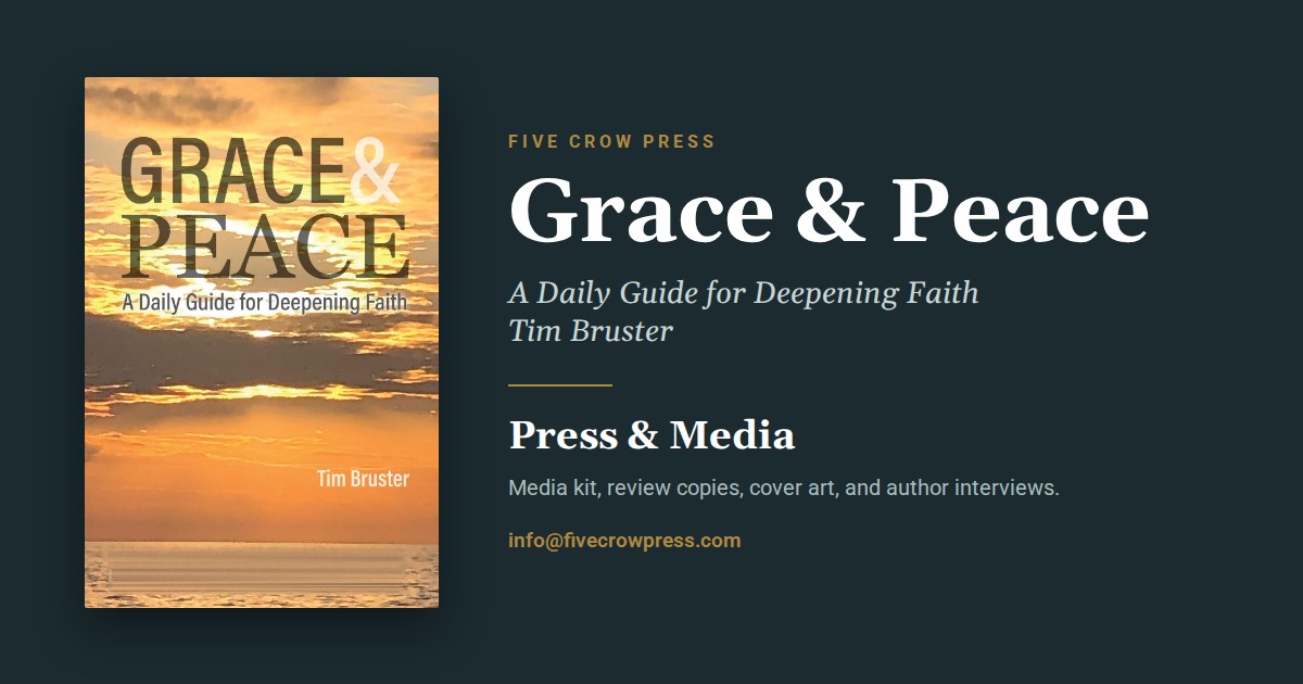 Grace & Peace: Tim Bruster’s 365-Day Journey Through the Bible, With a Hymn Every Day