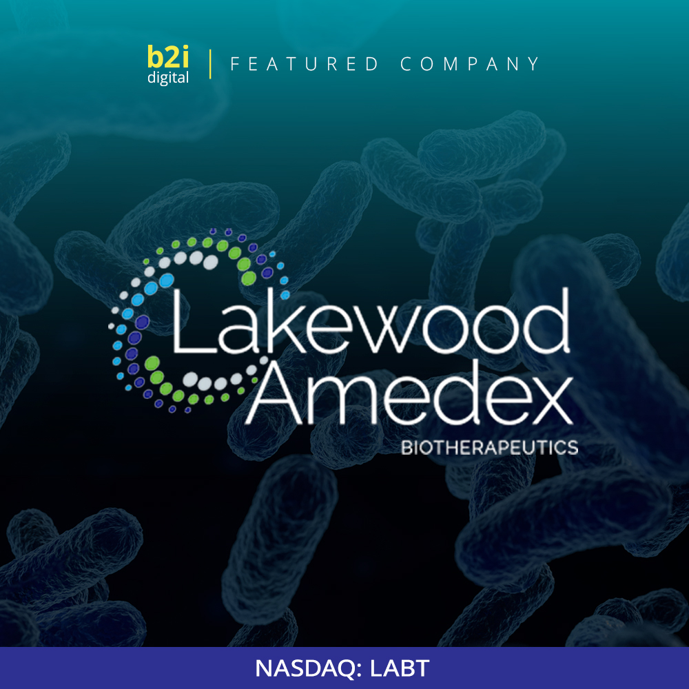 Lakewood-Amedex Biotherapeutics Announces Positive Data Against Clinical Isolates from Infected Diabetic Foot Ulcers