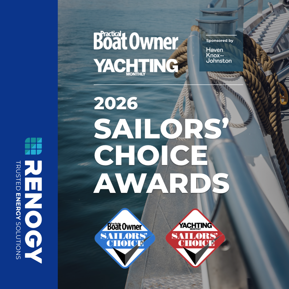 Renogy Wins 2026 Sailors’ Choice Award as UK Marine Expansion Accelerates with SMG
