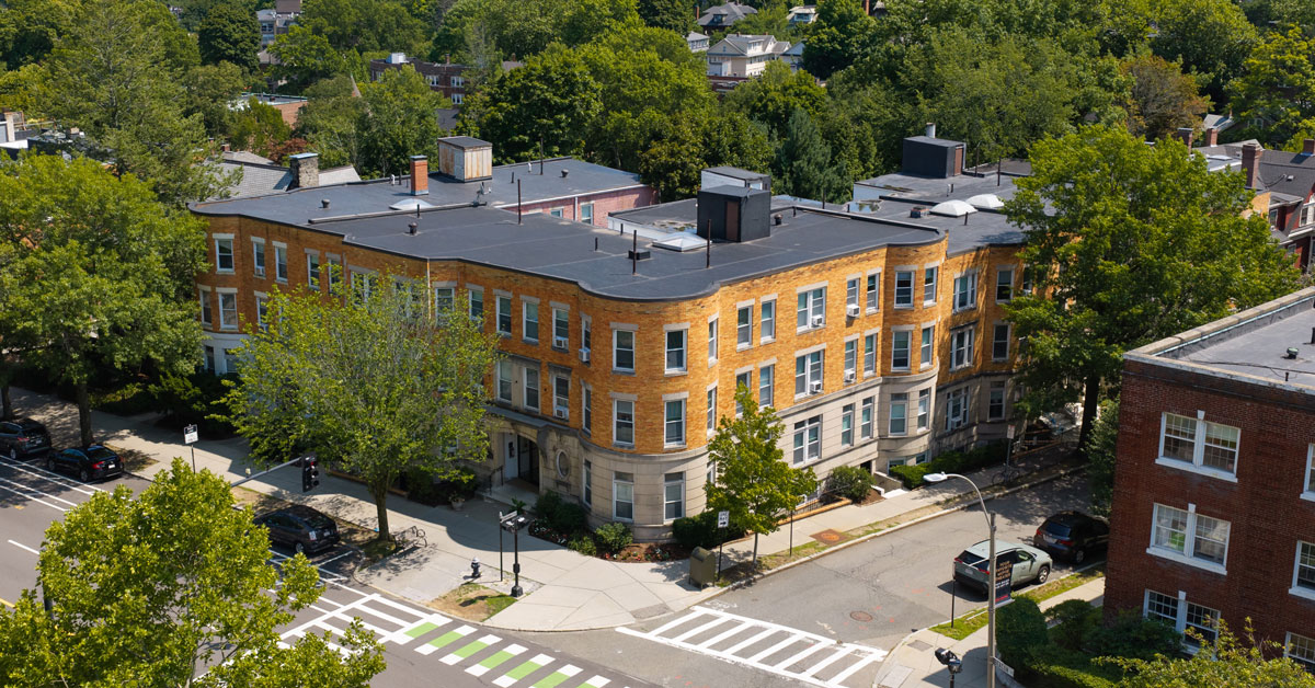 BOSTON REALTY ADVISORS MARKETS 56-UNIT MULTIFAMILY IN BROOKLINE