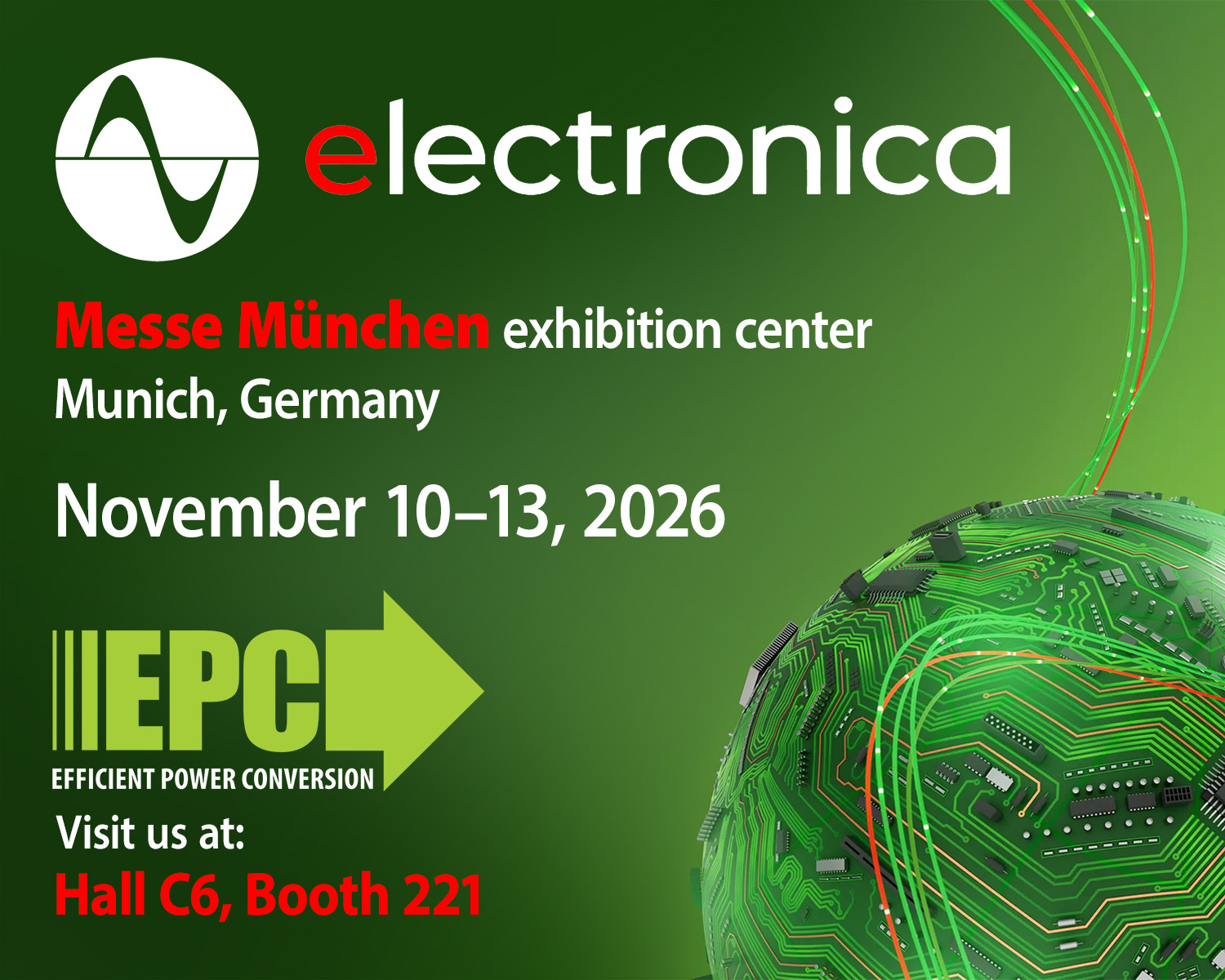 EPC to Showcase Next-Generation GaN Solutions for AI, Robotics, Space and Autonomous Machines at Electronica 2026