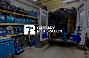 Calgary Restoration is encouraging homeowners, property managers and businesses to prepare their properties for winter as sustained sub-zero temperatures increase the risk of frozen pipes, burst plumbing lines and water damage Calgary Restoration Van