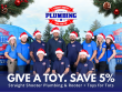 Straight Shooter Plumbing & Rooter Helps Local Children Celebrate Christmas Through Toys for Tots Drive