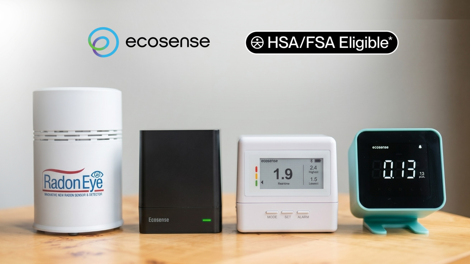 Ecosense® Consumer Radon Monitoring Products Now Eligible for FSA and HSA Spending