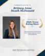 A RISING STAR WITH A MISSION: BRITNEY ANNE HEATH McDONALD NAMED TO 2026 TEXAS RISING STARS LIST FOR THIRD YEAR