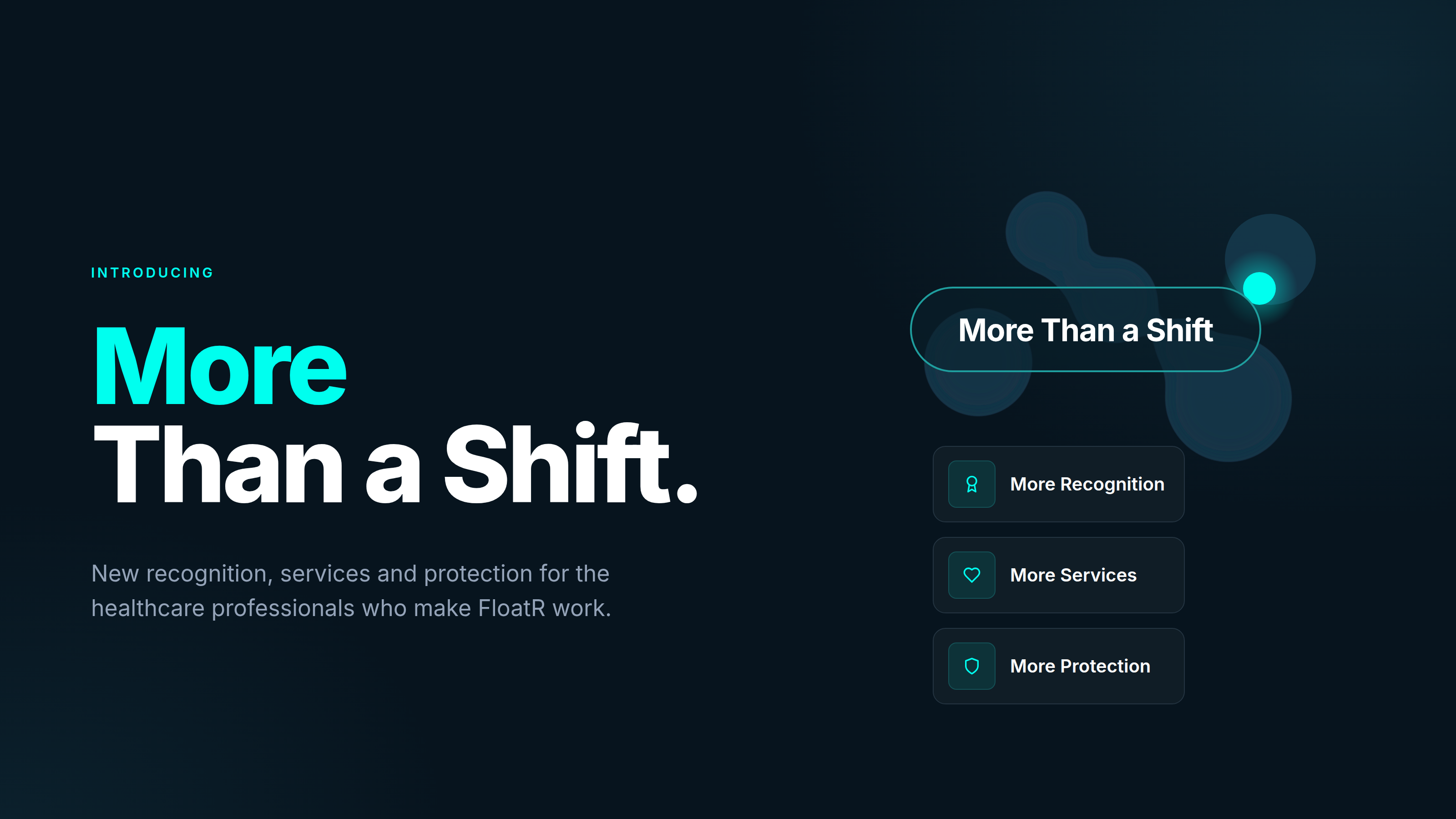 FloatR Launches More Than a Shift to Bring Recognition, Services and Protection to Independent Healthcare Professionals