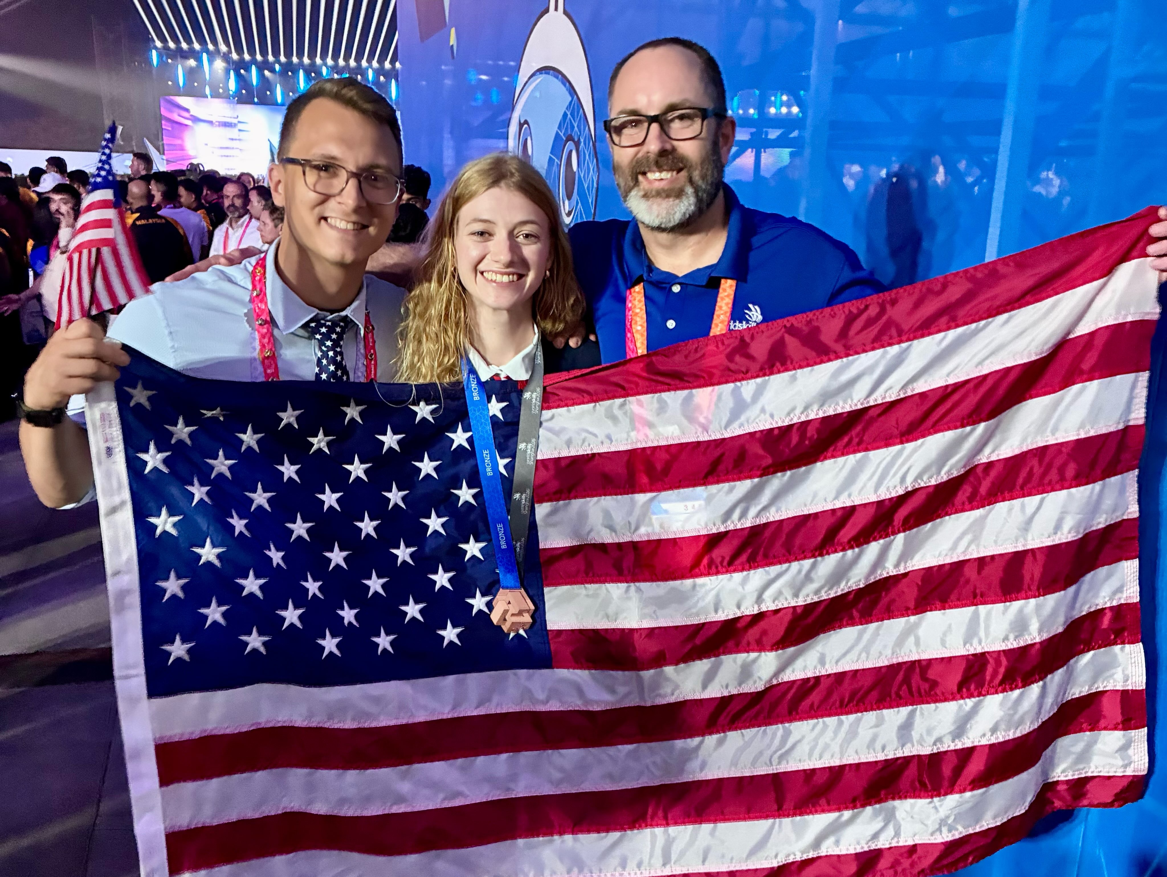 AWS-Supported Mikala Sposito Makes History and Wins Bronze at WorldSkills 2026, Shanghai