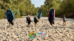 Packrafting - when there is not river water