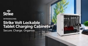 Strike Group Australia has launched the Strike Volt Lockable Tablet Charging Cabinet range, a new secure charging and storage solution designed to help organisations better manage shared enterprise tablet fleets Strike Volt 6-Bay and 10-Bay Lockable Tablet Charging Cabinets