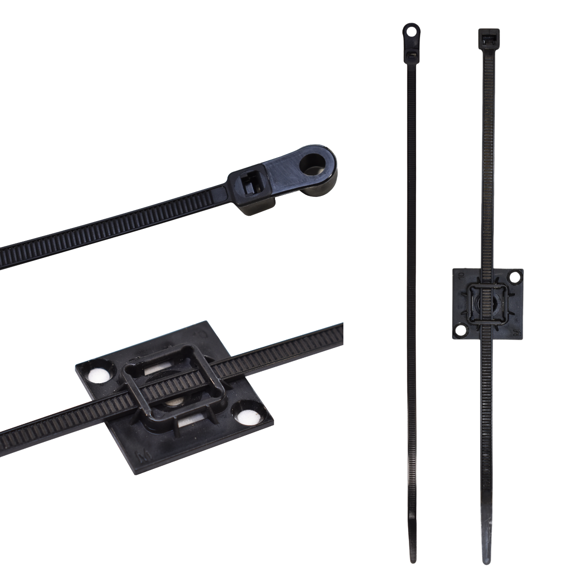 Mayhew Tools Expands Cable Tie Line with Mounting Hole Cable Ties and Mounting Pads