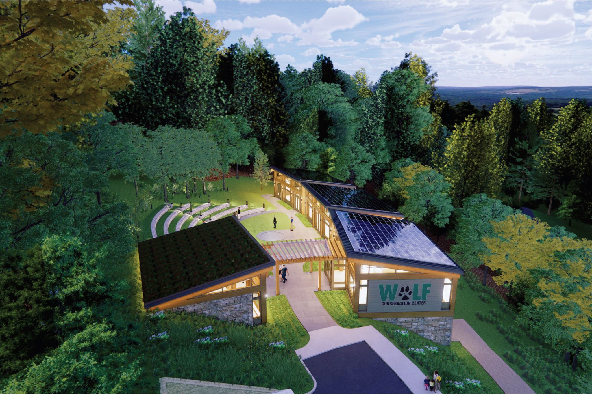 Wolf Conservation Center Breaks Ground on Full Campus Transformation
