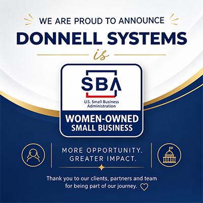 Donnell Systems Earns SBA Women-Owned Small Business Certification