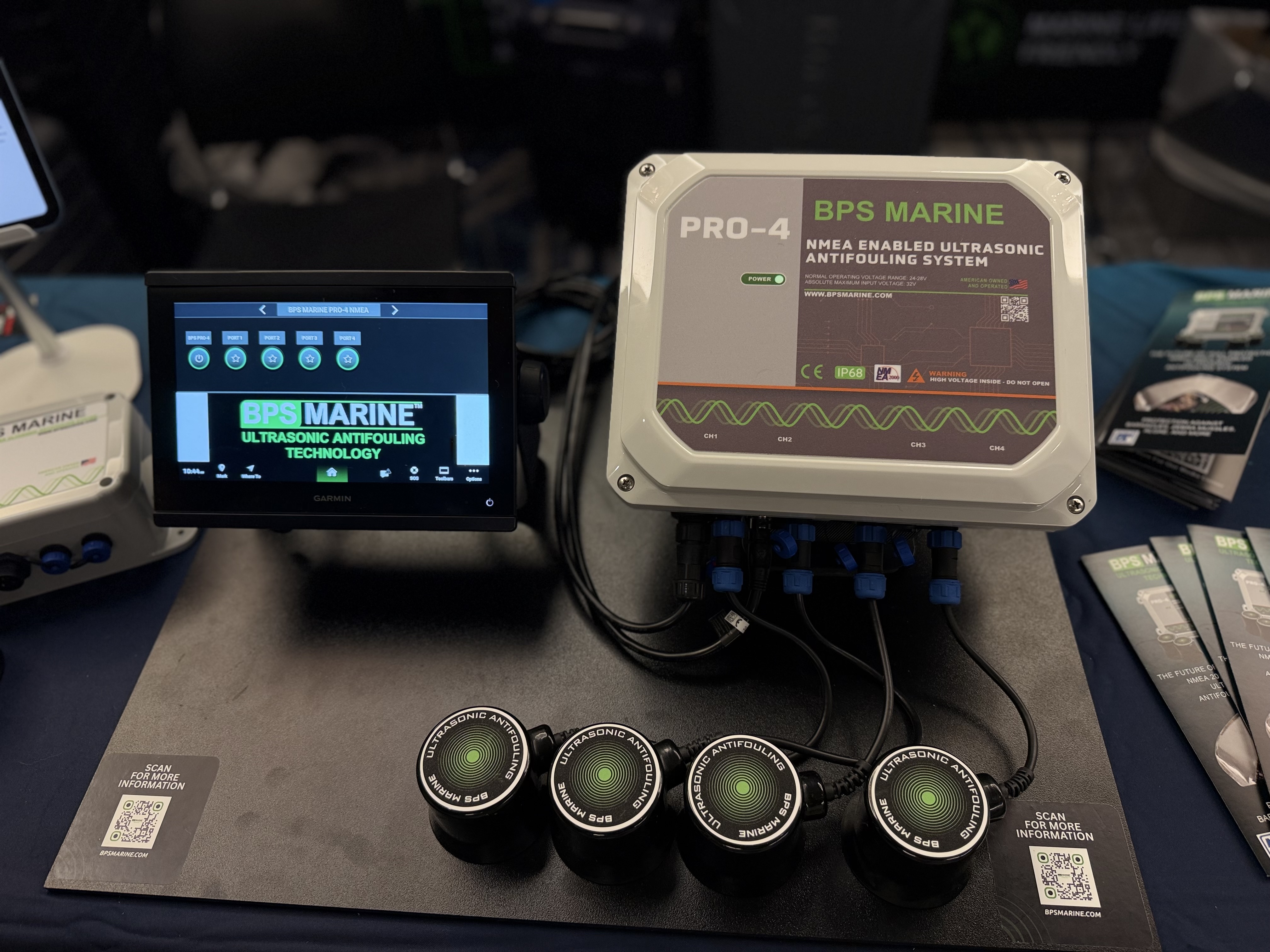 BPS Marine Nominated for NMEA Technology Award for NMEA 2000 Integrated Ultrasonic Antifouling System