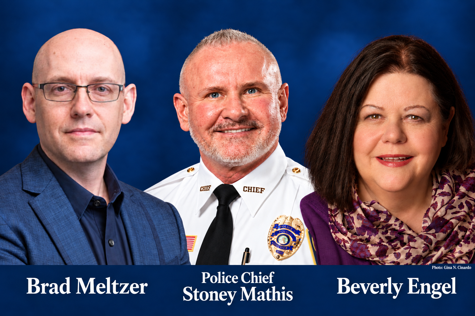 New York Times Bestselling Author Brad Meltzer, Police Chief Stoney Mathis, & Beverly Engel Join Moments with Marianne