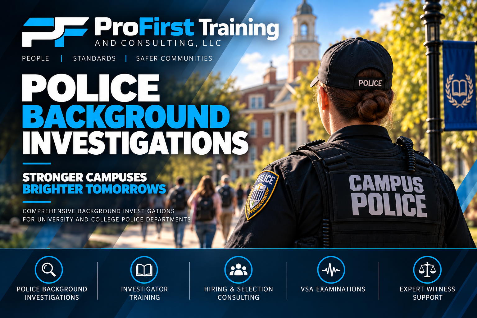ProFirst Training and Consulting Expands Support for University Police Departments Nationwide