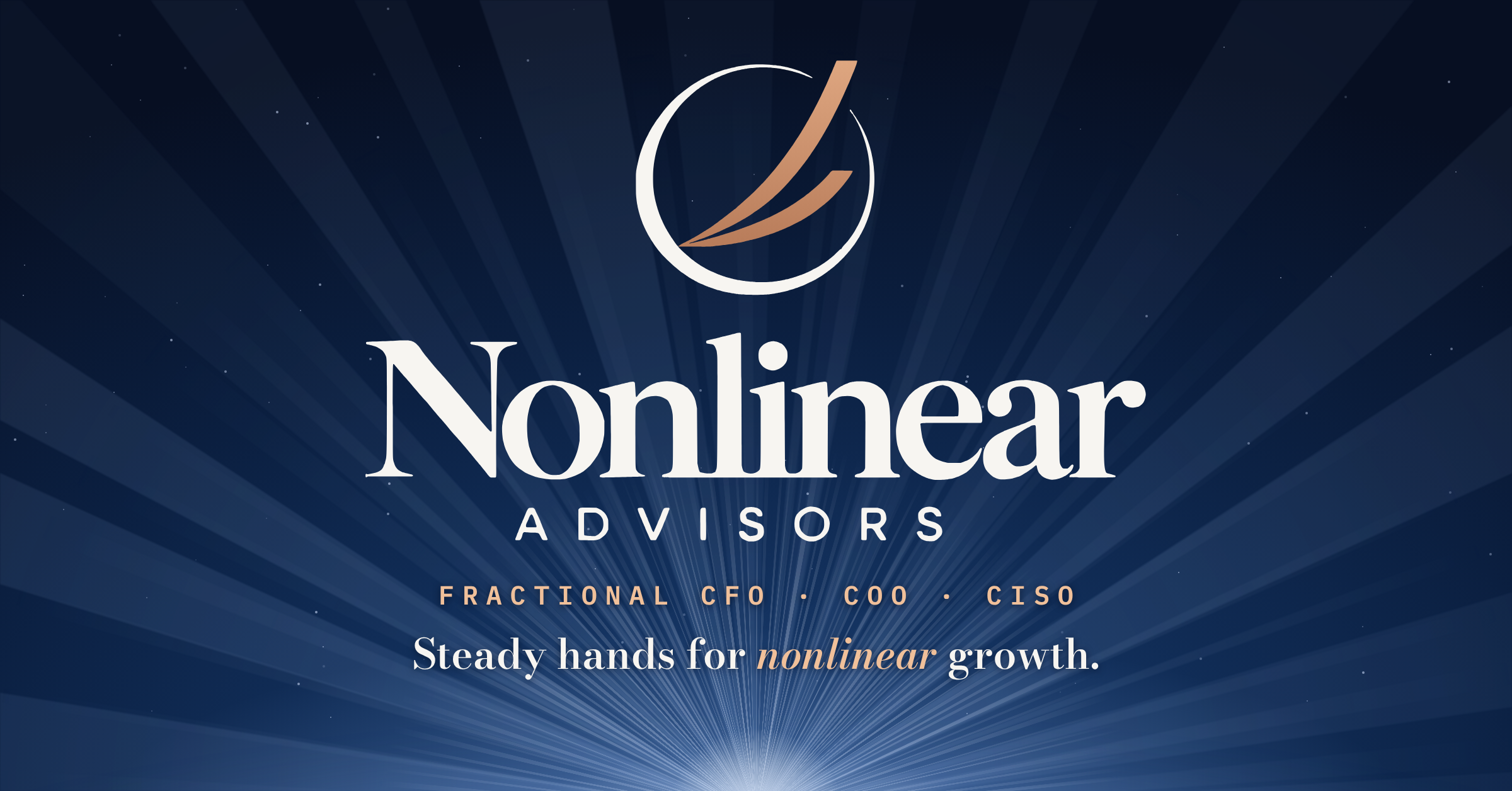 Nonlinear Advisors Launches, Consolidating Advisory Practice Under New Brand