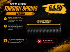 How to Measure the Length of a Garage Door Spring