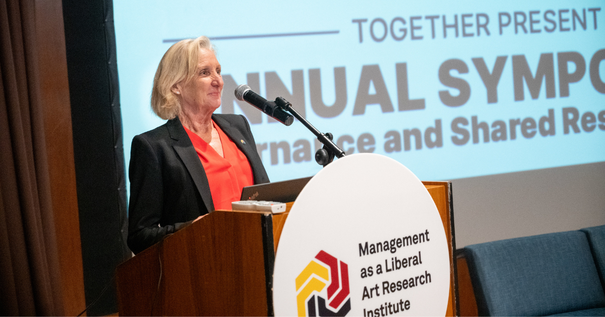 Governance and Shared Responsibility Take Center Stage at Management as a Liberal Art Research Institute Symposium