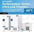 ACCUCOLD EXPANDS THE PERFORMANCE SERIES WITH UPRIGHT ULTRA LOW TEMPERATURE DUAL SHIELD FREEZERS