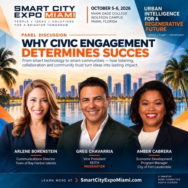 Smart City Expo Miami Panel to Explore Why Civic Engagement Determines Success