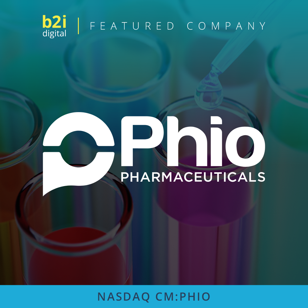 Phio Pharmaceuticals to Present at the National Investment Banking Association (NIBA) 153rd Conference