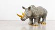 MIDAS HART’S 11-FOOT RHINO COVERED IN U.S. CURRENCY AND GOLD GOES ON VIEW IN LOS ANGELES